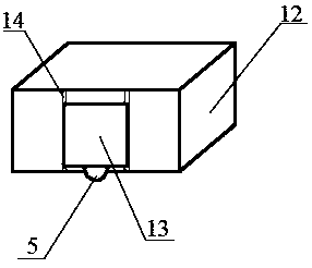 General die for conducting thermite welding on grounding grid