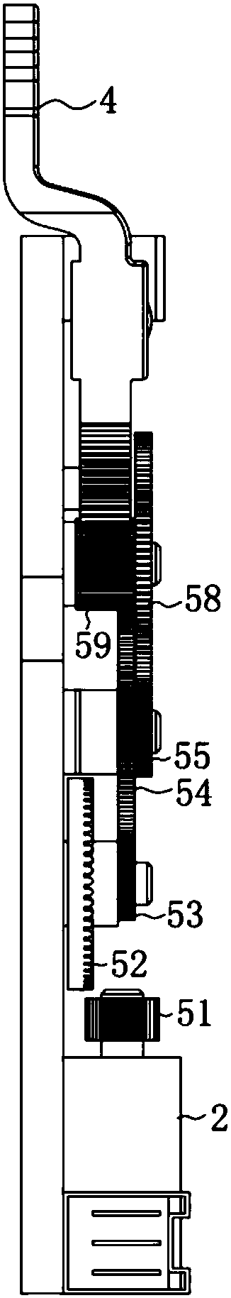 Dish-washing machine door lock and dish-washing machine