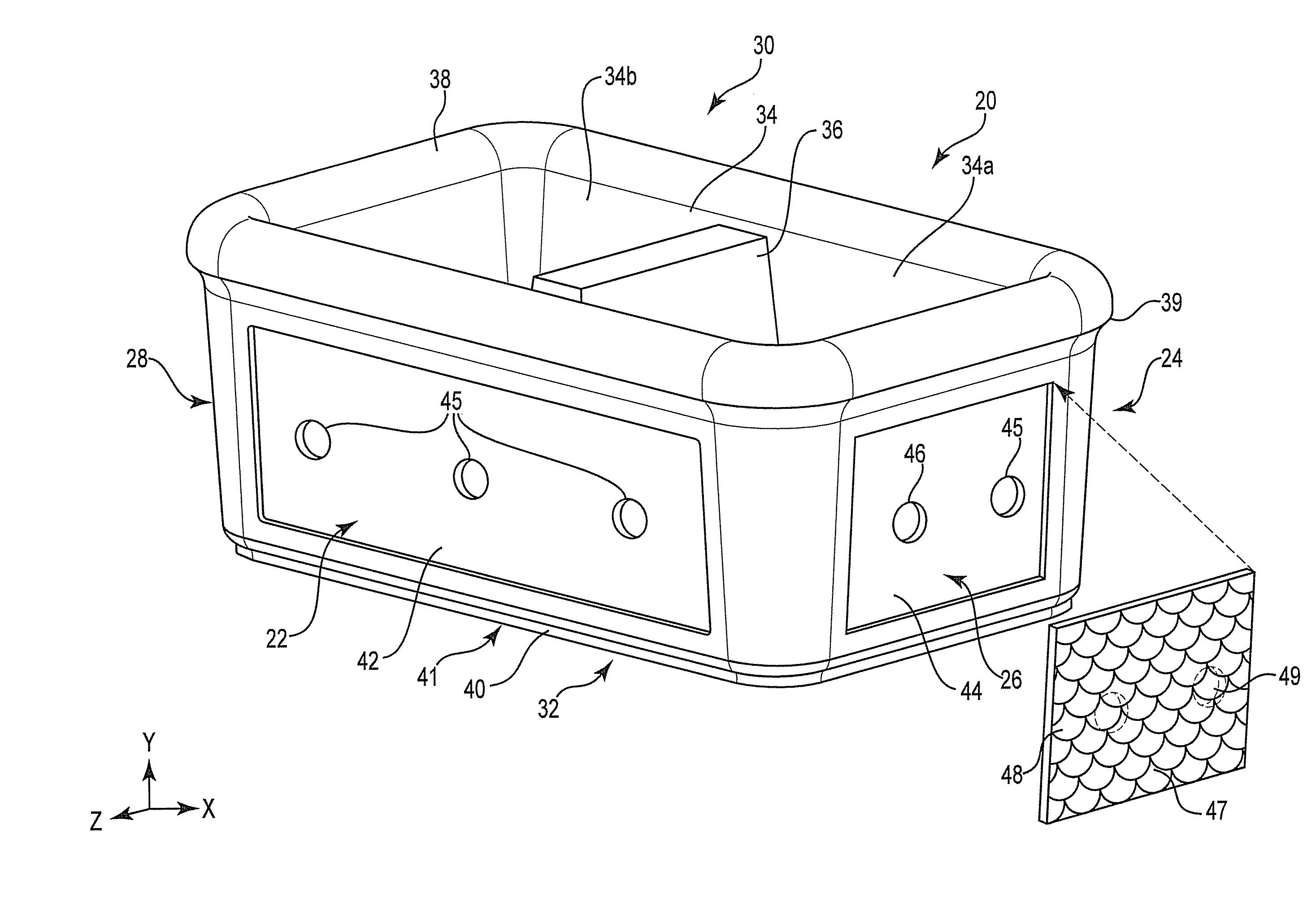 Dry-cast concrete planter box