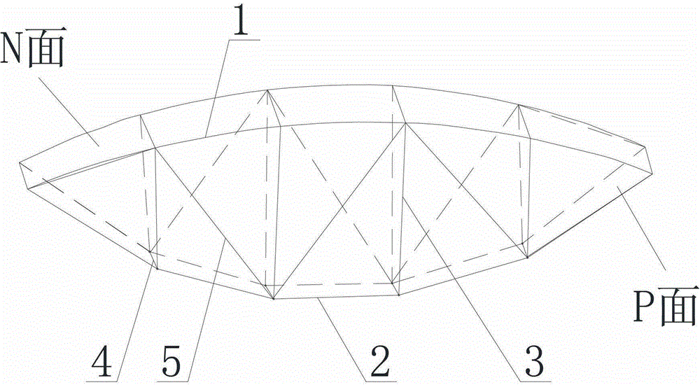 Beam string structure