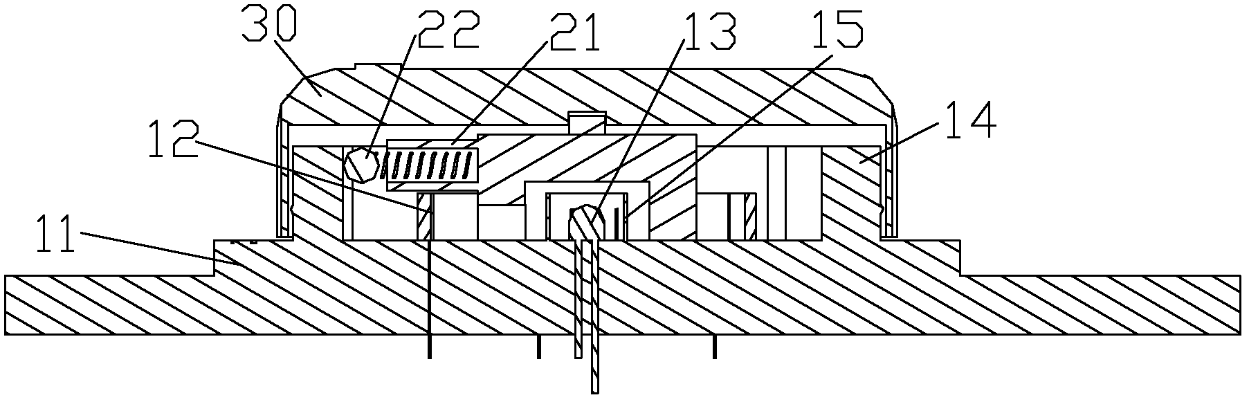 Variable-speed control device, variable-speed control system and automobile