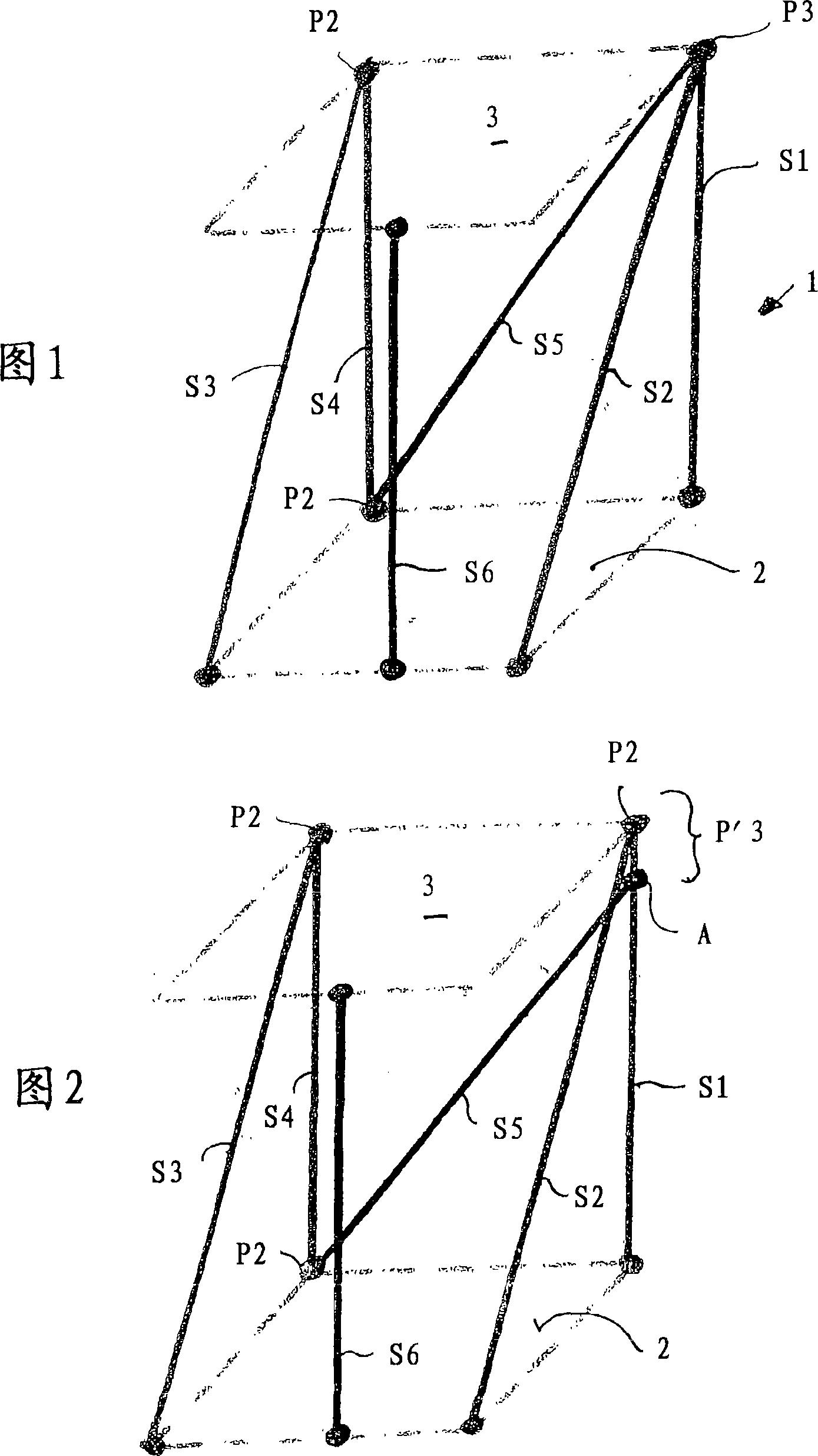 Parallel kinematic device