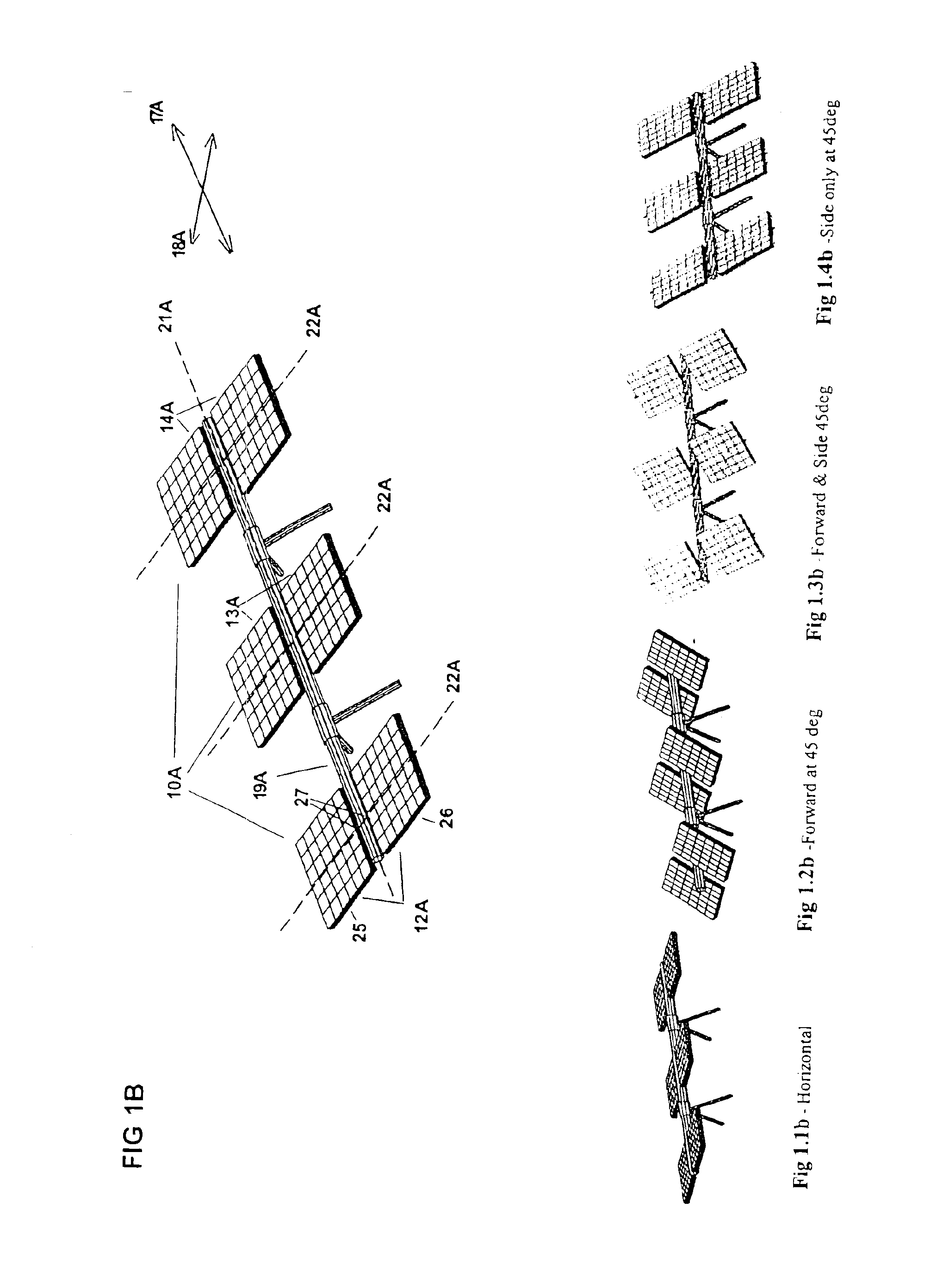 Solar panel tilt mechanism