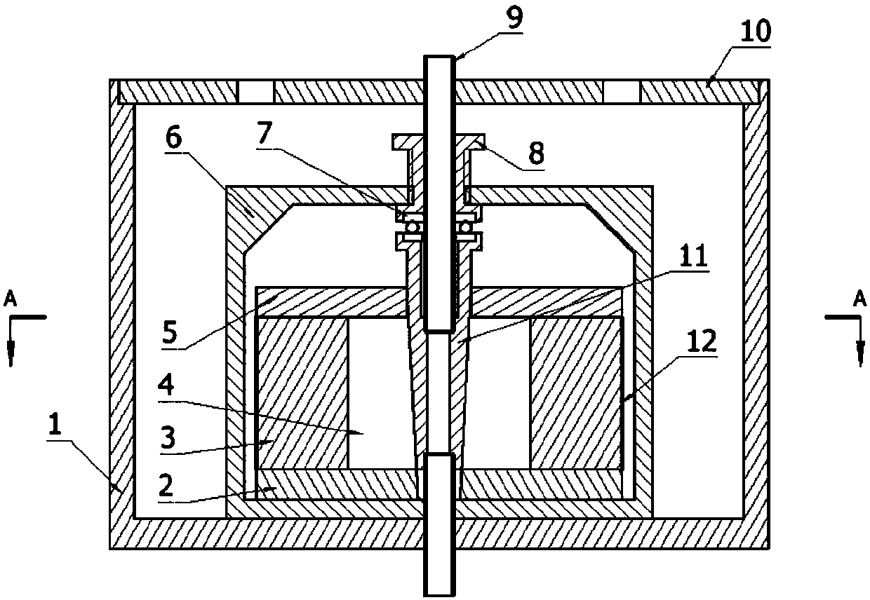 Device and method to study relationship between interference and thermal contact resistance