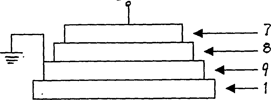 Sensor for detecting gas and its producing method