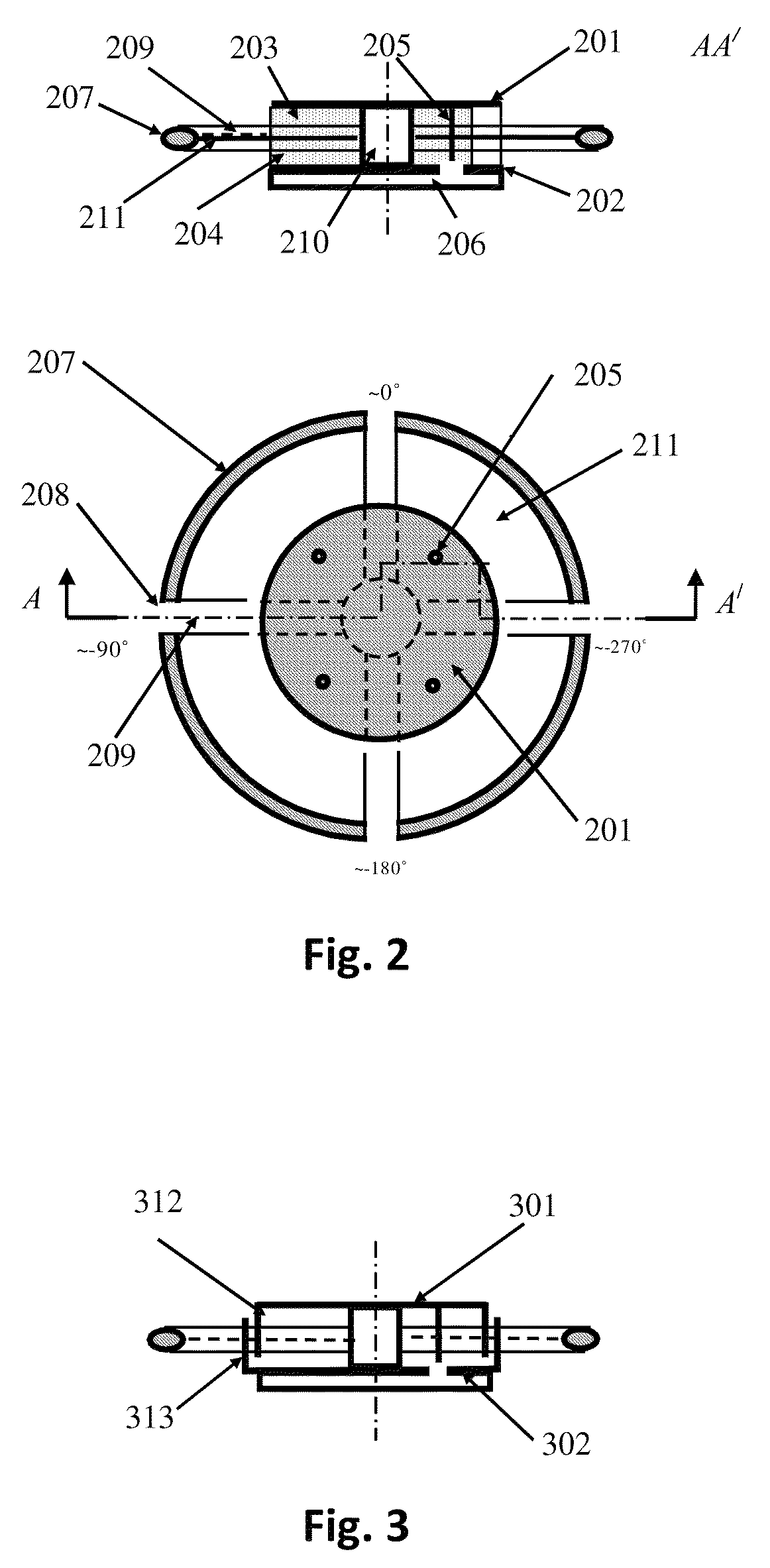 Compact circular polarization antenna system with reduced cross-polarization component