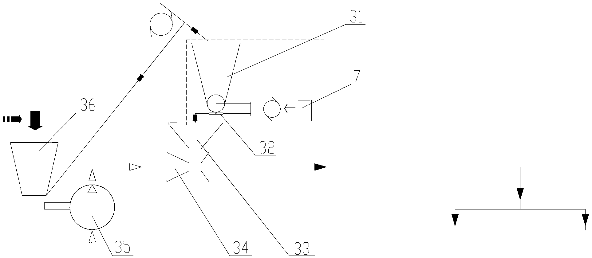 Flue gas denitrification flow field simulation system and method