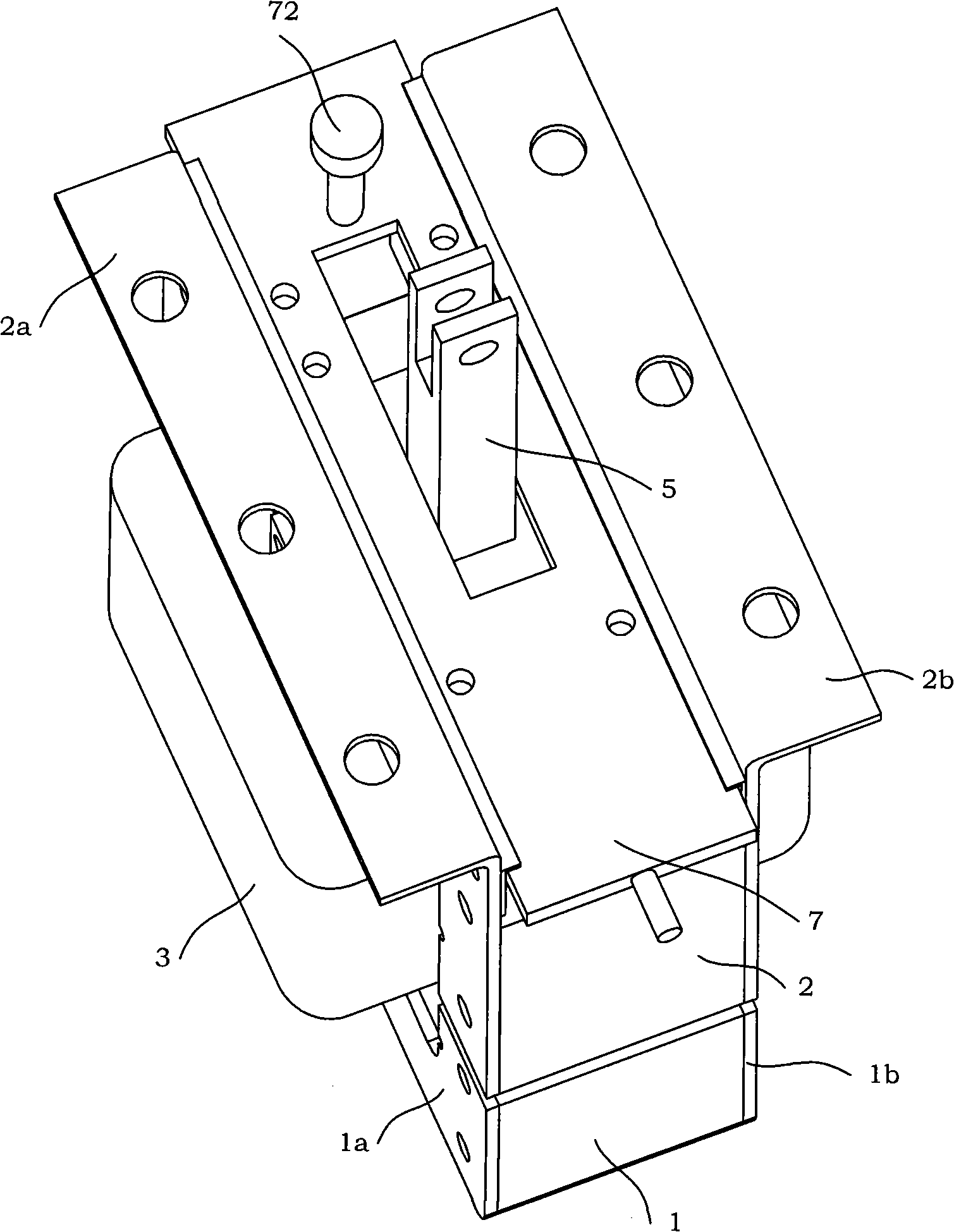 Multi-force output air gap monostable permanent magnet control mechanism with manual emergency switching mechanism