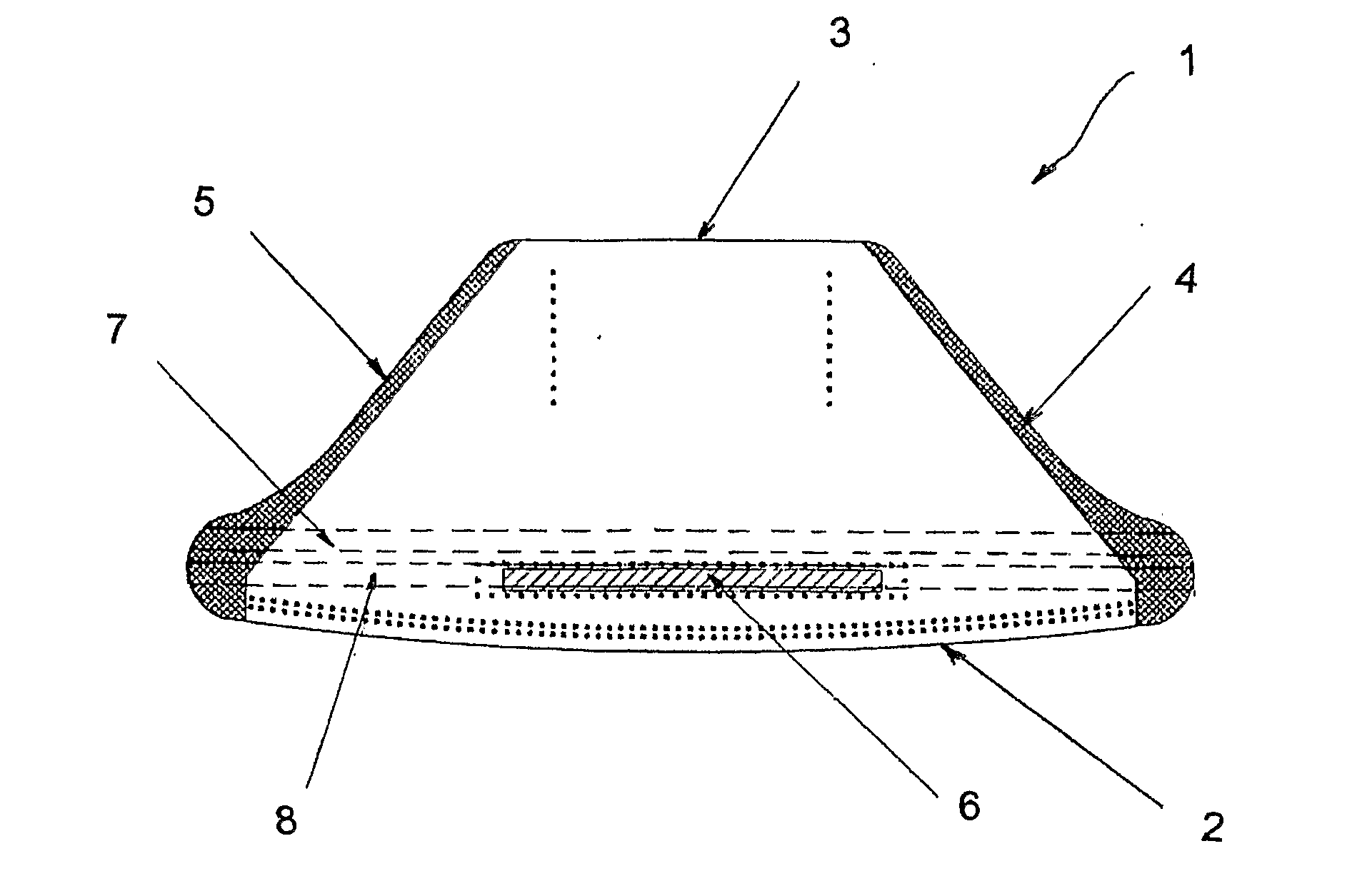 Multilayer Composition for a Breathing Mask