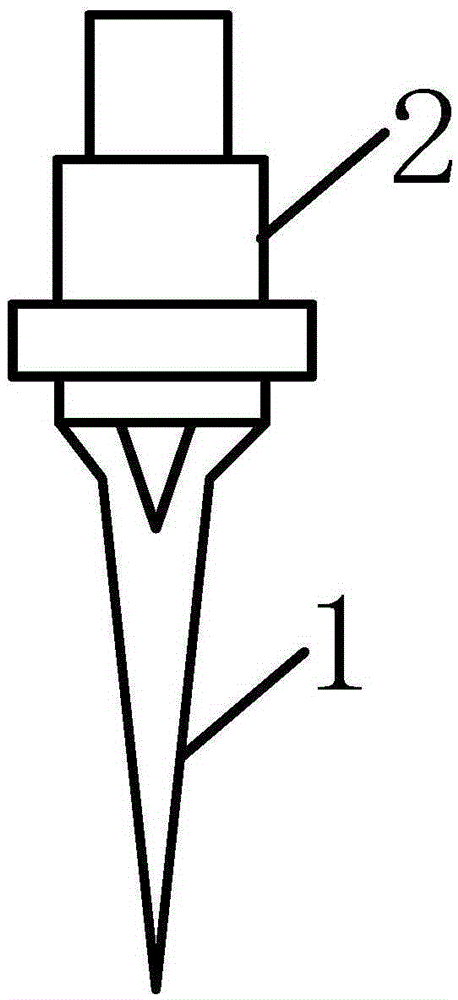 Machining method and device of compressor inlet guide blade