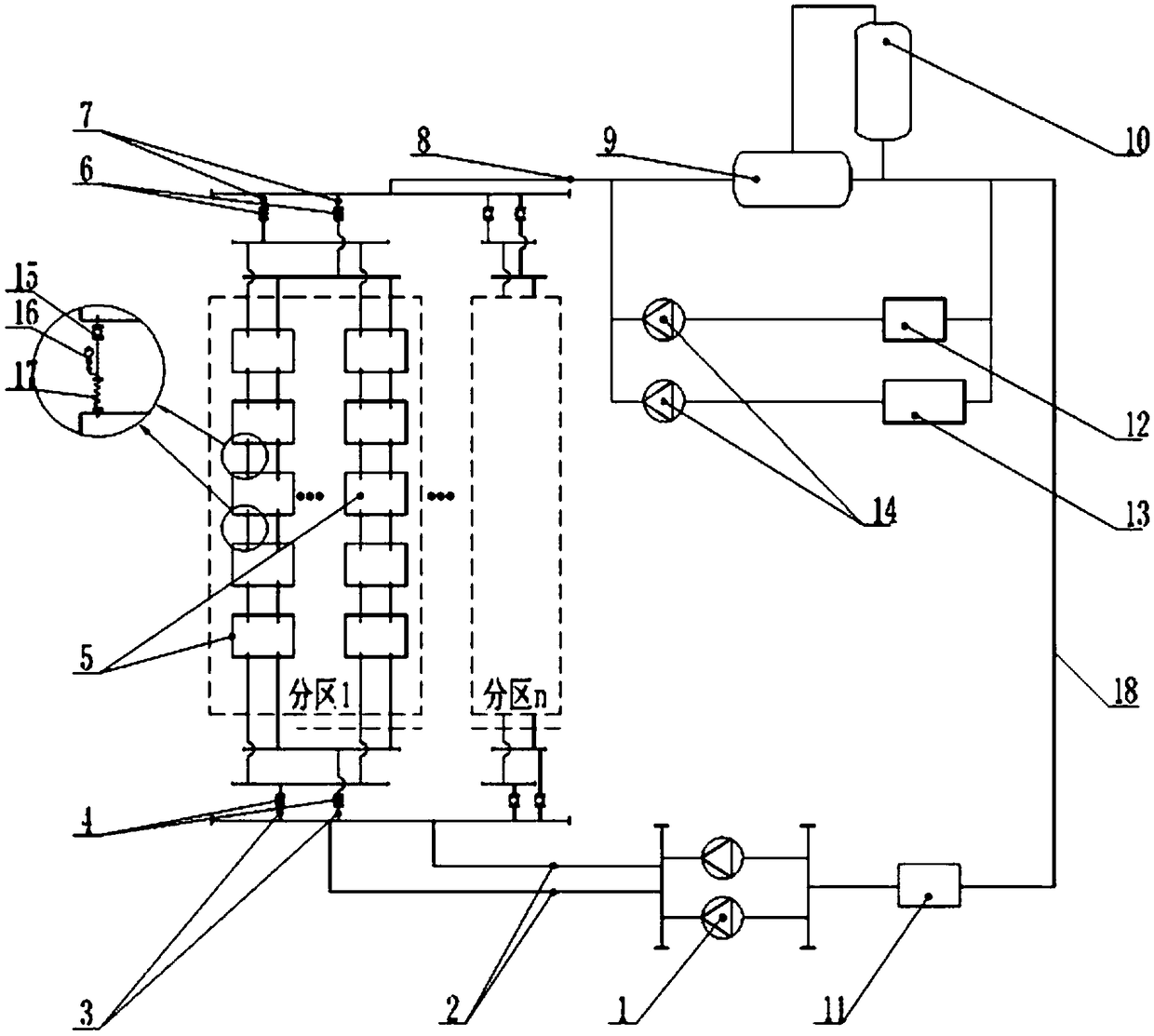 Improved Blast Furnace Soft Water Closed Circulation System and Method