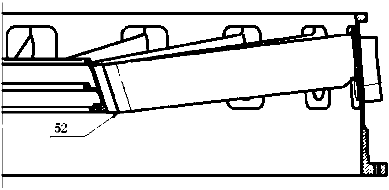 Laser welding method for narrow space of casing