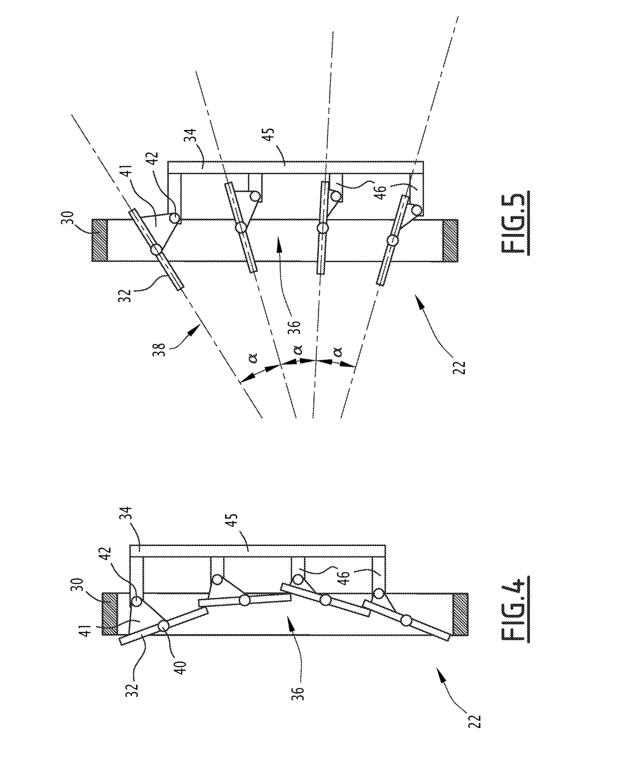 Air flow control device for an engine block in a motor vehicle