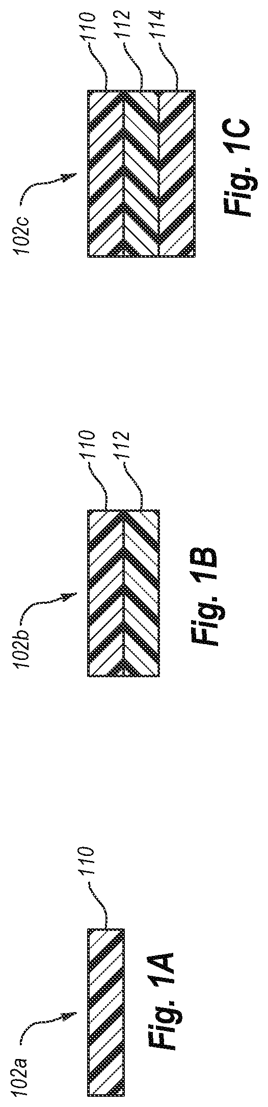 Films and bags having gradient deformation patterns