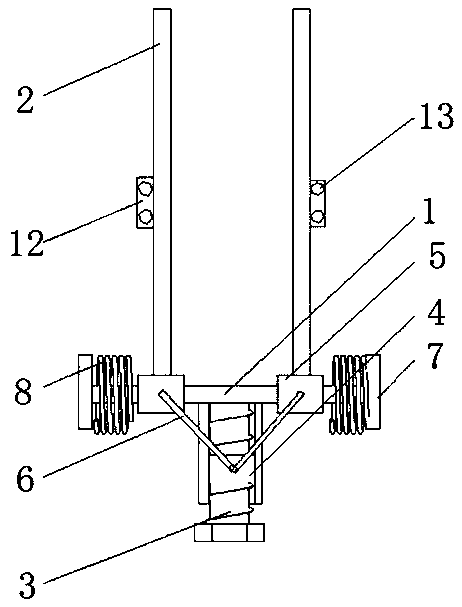 Wood formwork fixture for building concrete construction and operation method of wood formwork fixture