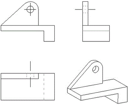 Drawing-type-work reviewing method based on augmented reality technology