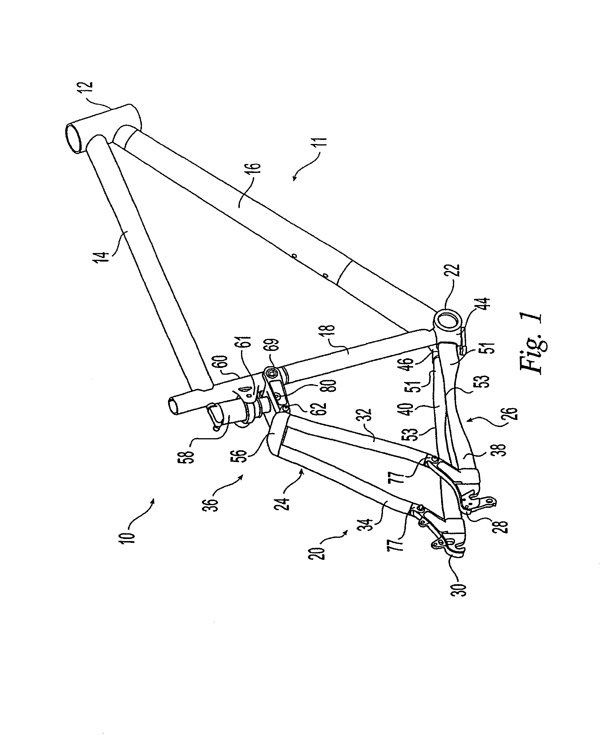 Living hinge member and suspension