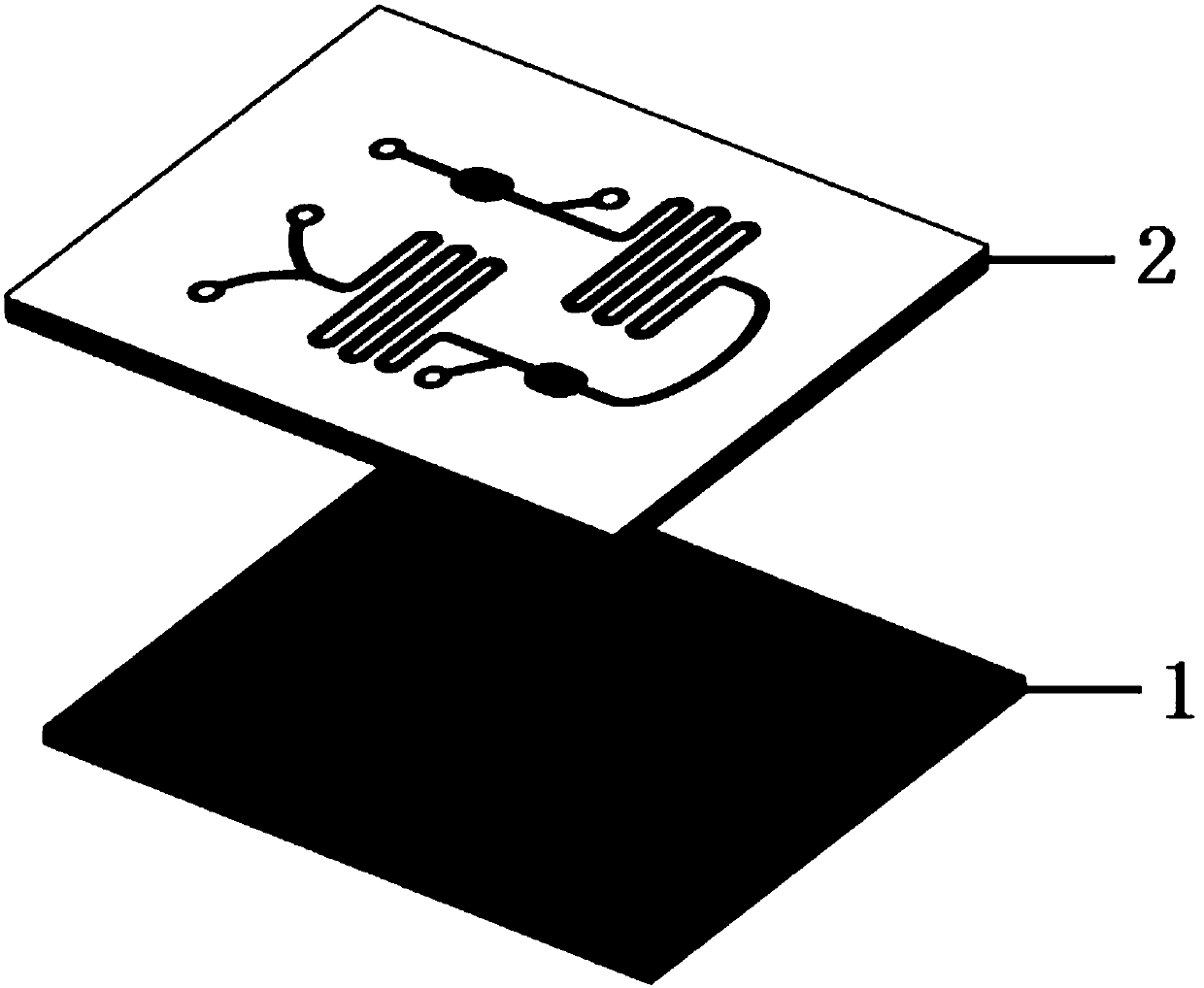 Micro-fluidic chip and research method for capturing and detecting exosome