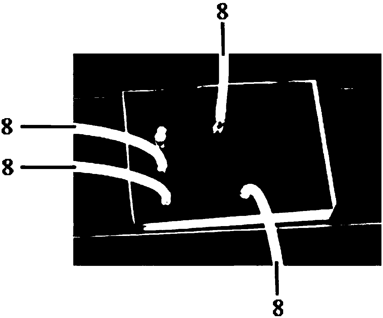 Micro-fluidic chip and research method for capturing and detecting exosome