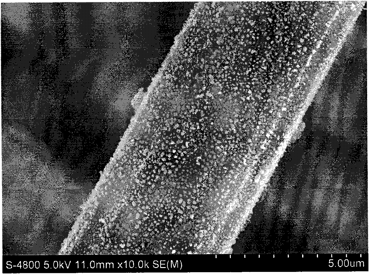 Method of carbon nanotube for modifying polyacrylonitrile-based carbon fiber interface produced in China