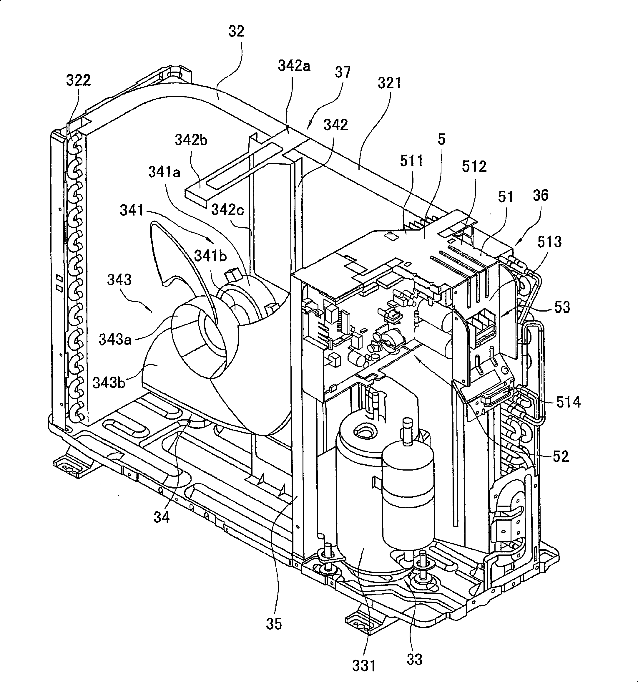 Electric component unit