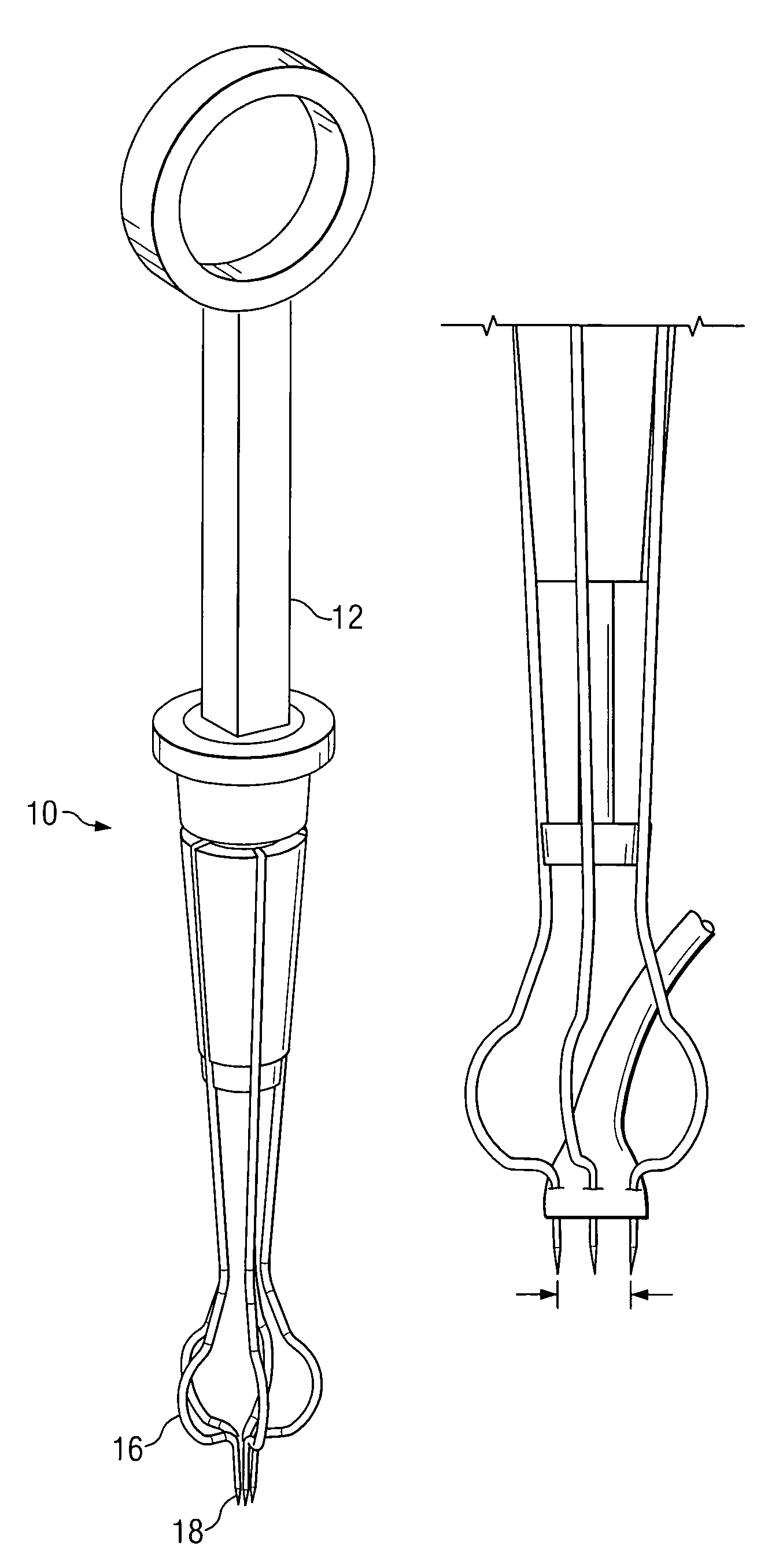 System and method for attaching a vein, an artery, or a tube in a vascular environment