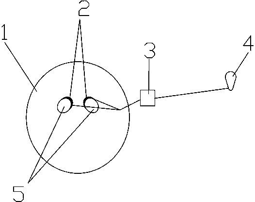 Model apparatus used for simulating deep brain stimulation electrode implantation operation and producing method thereof