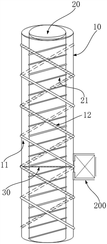 Lifting equipment based on different-direction non-equidistant double-barrel spiral driving structure