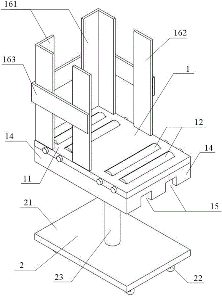 Carton printer output device convenient for transportation