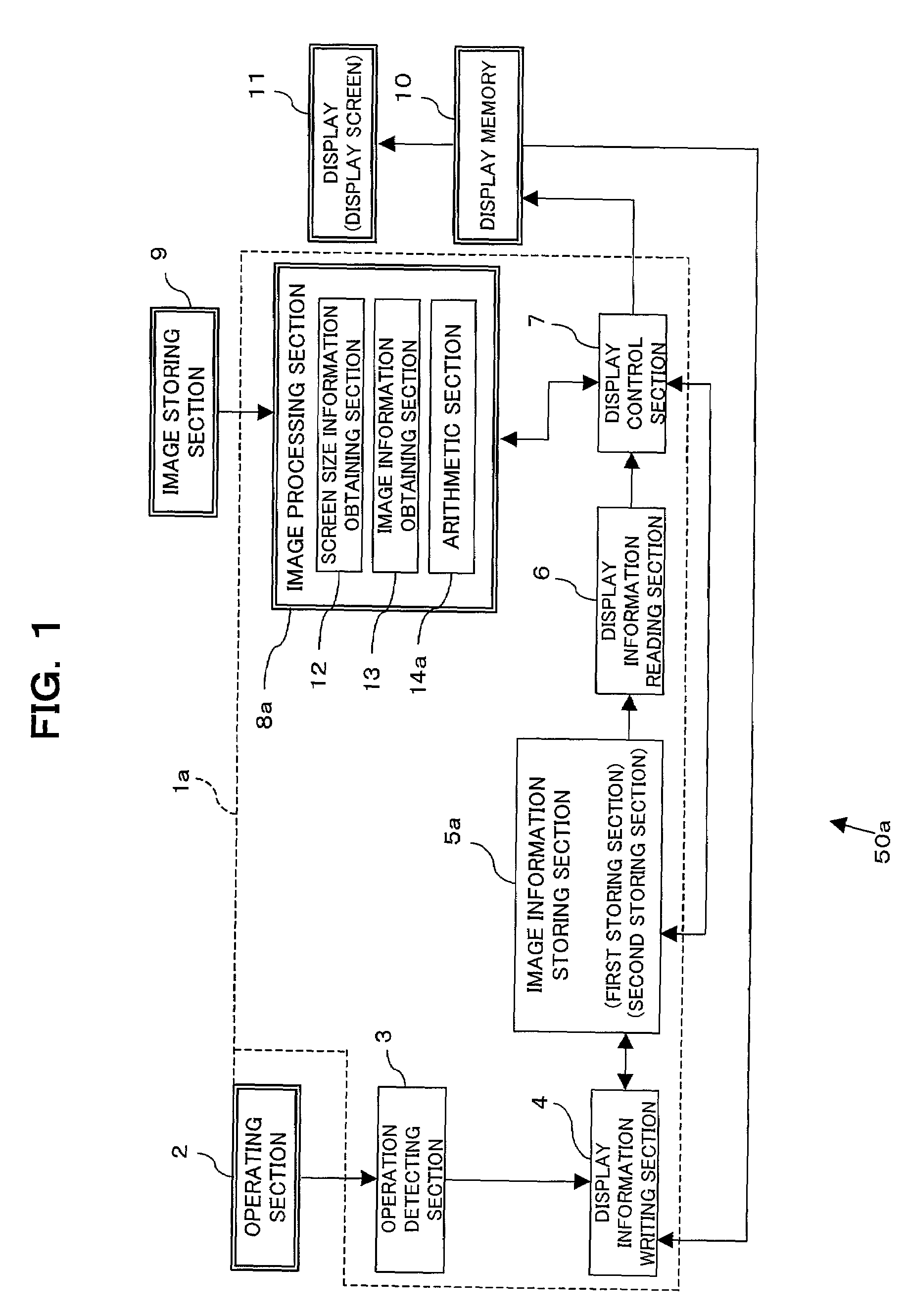 Image display control unit, image display control method, image displaying apparatus, and image display control program recorded computer-readable recording medium