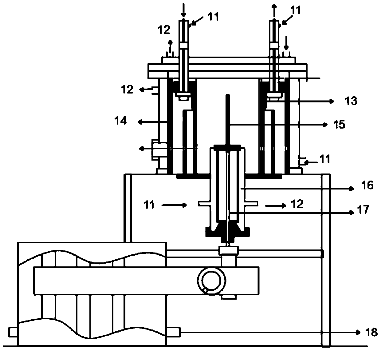 Method for preparing Fe-Al-Ta multifunctional integrated material through Bridgeman directional solidification technology