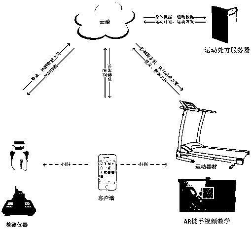 Intelligent scientific sports method and sports system