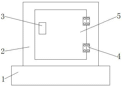 Electrical cabinet with good damping effect