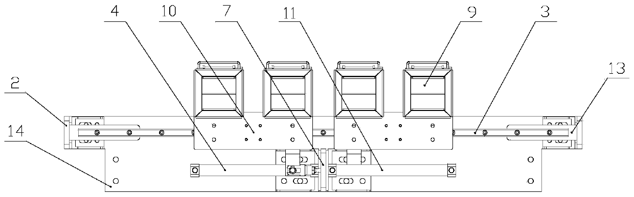 Seedling separating mechanism, method of seedling separating mechanism and pot seedling transplanter