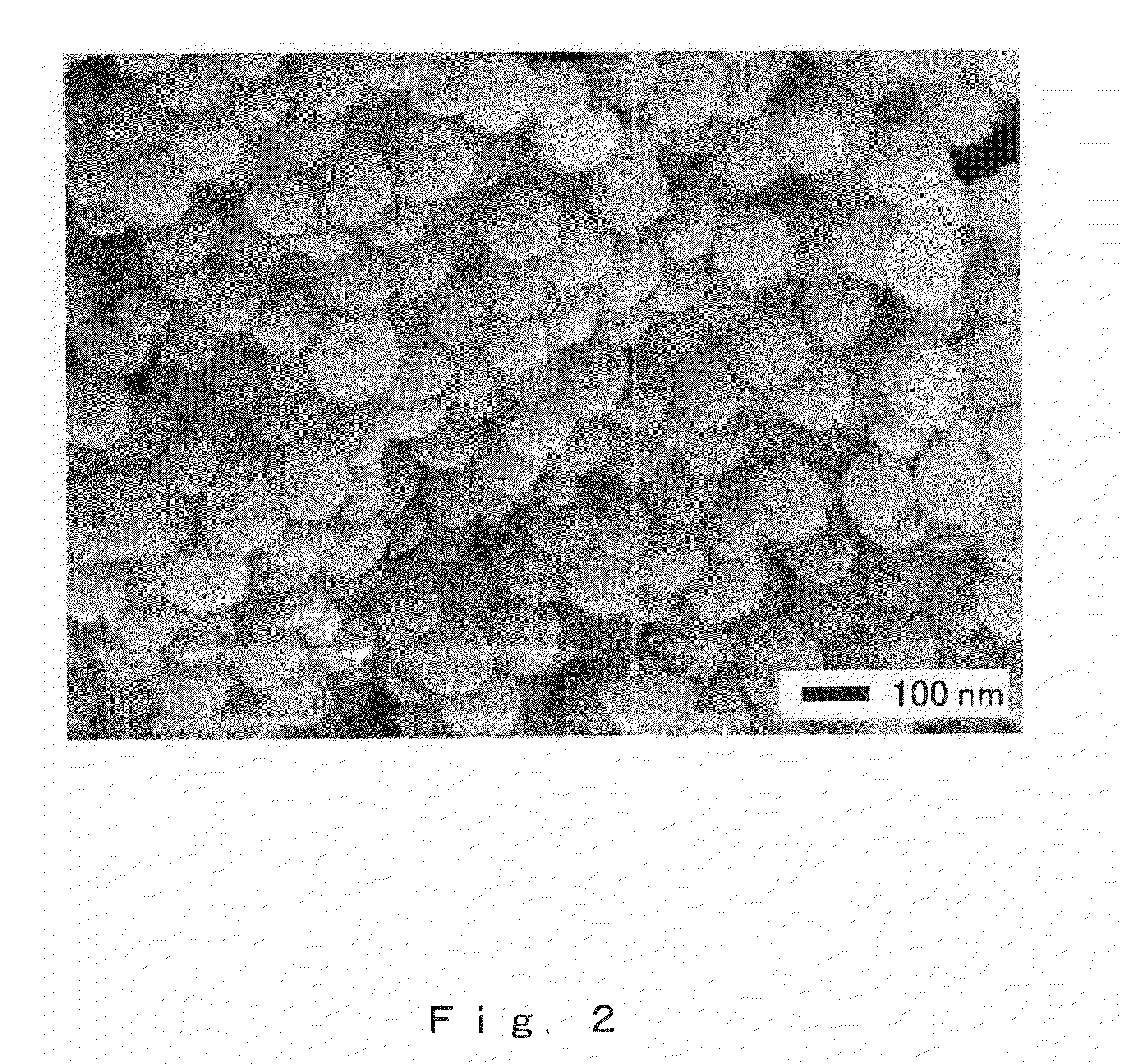 Core-shell-type cerium oxide microparticle, dispersion solution comprising the microparticle, and process for production of the microparticle or dispersion solution