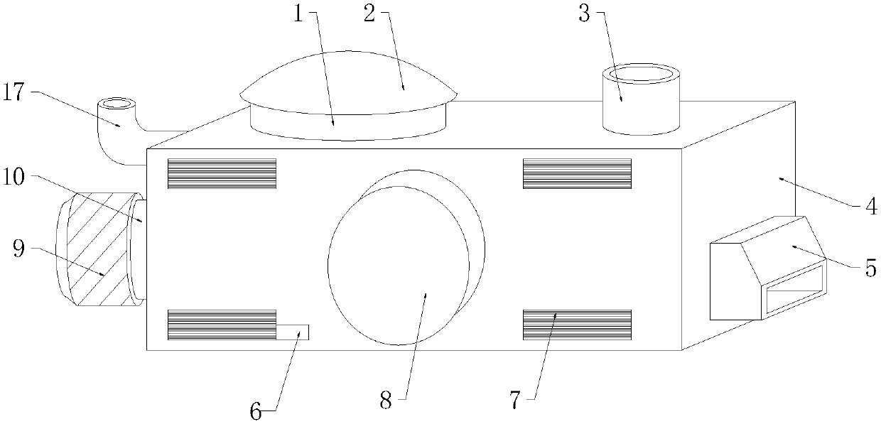 Drying device of microbial fertilizers