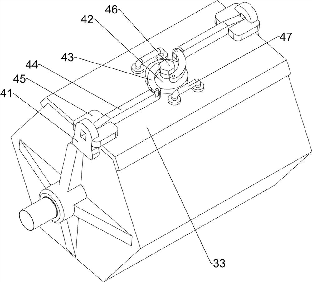 Semiconductor silicon rod grinding device for high-end equipment manufacturing