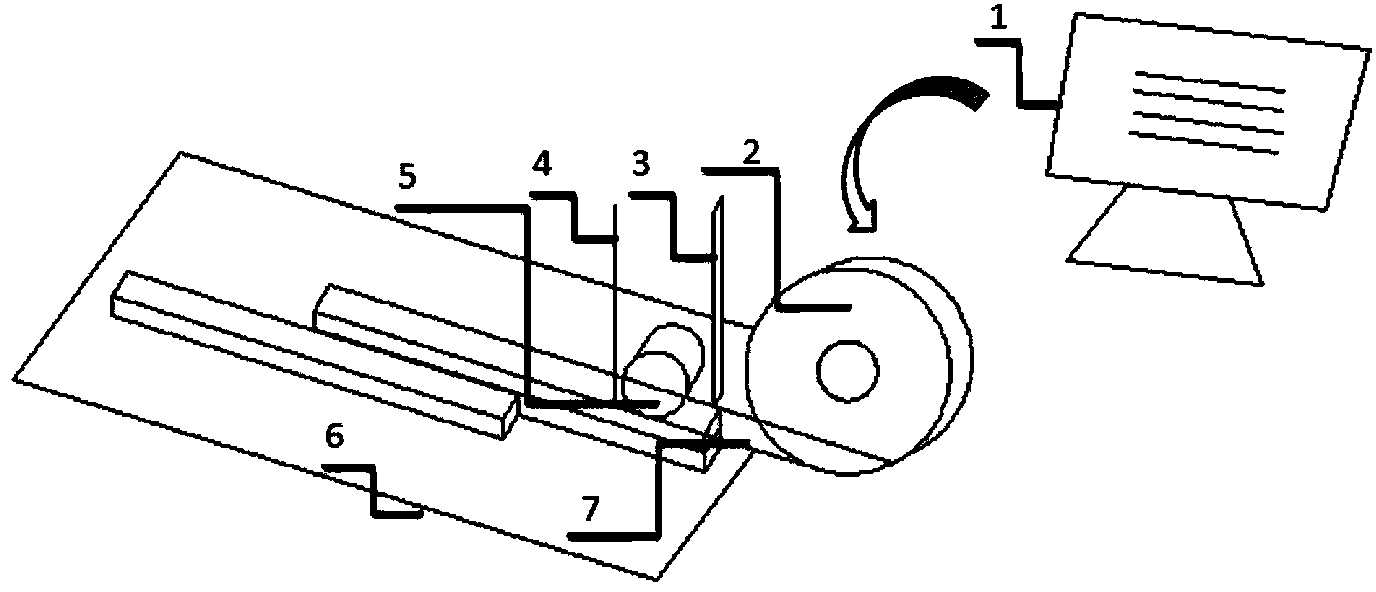 Metal part additive manufacturing method based on contour features