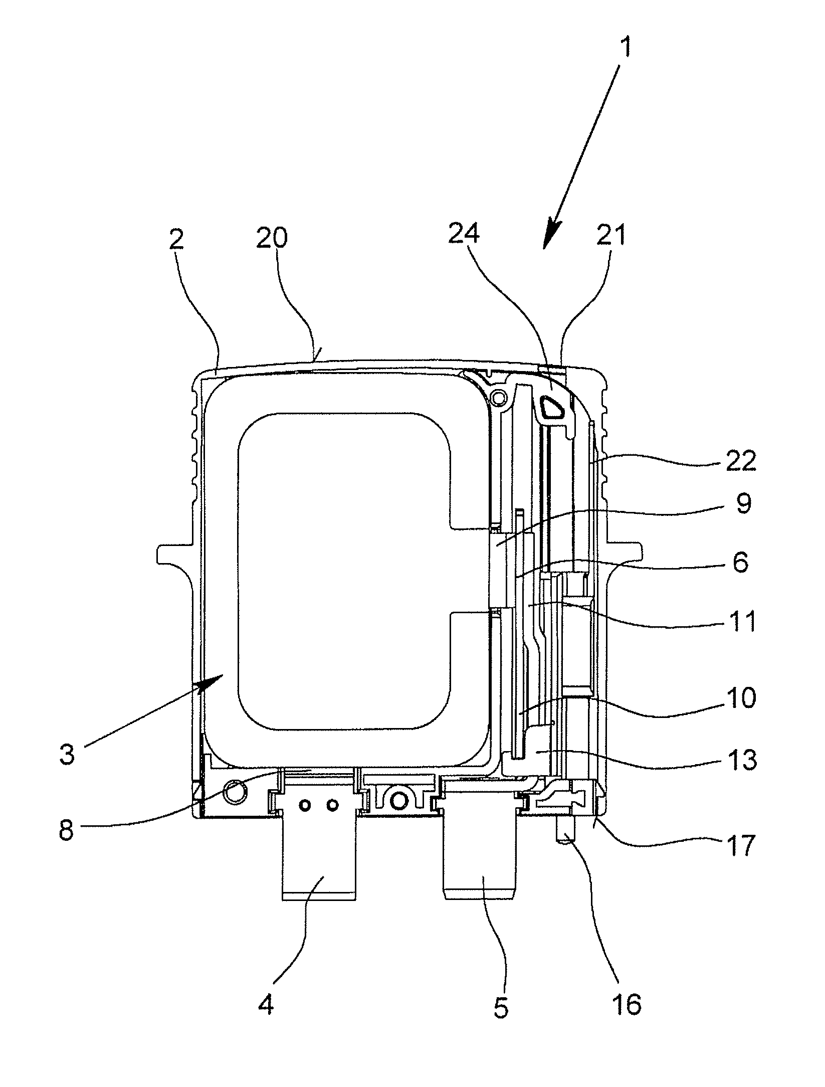 Overvoltage protection element