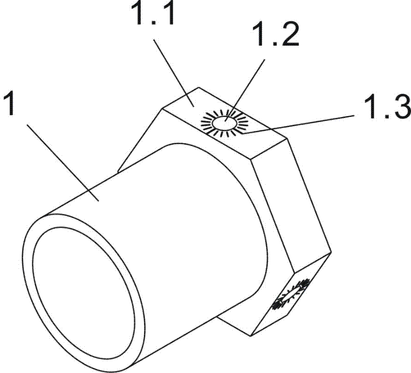 Combined fixture used for fixing optical fiber stress rod