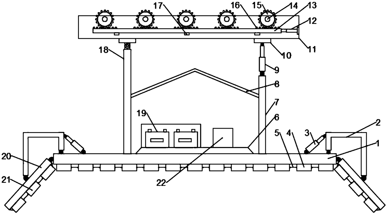 An overwater photovoltaic power generation platform