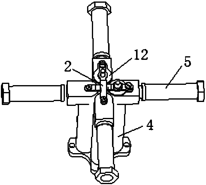 Triple-band antenna with co-feed balun structure