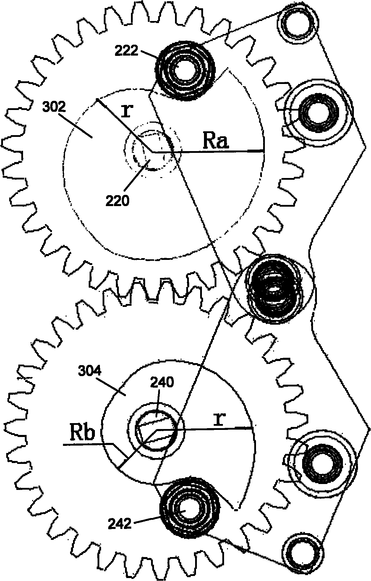 Double-energy storage operating mechanism of single operating shaft