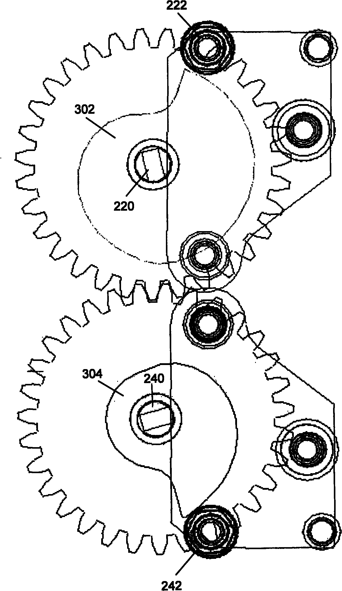 Double-energy storage operating mechanism of single operating shaft