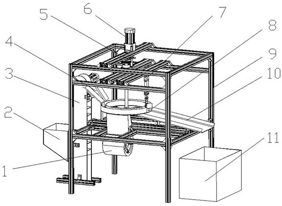 Expansion type shell breaking device and method for camellia oleifera fruits