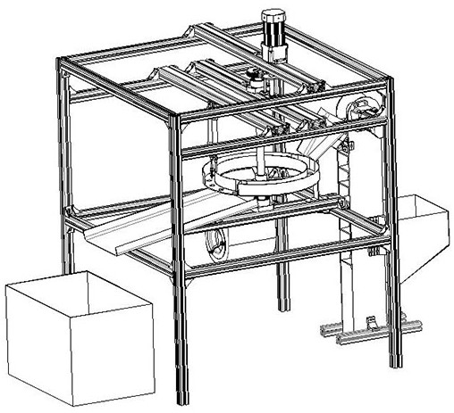 Expansion type shell breaking device and method for camellia oleifera fruits