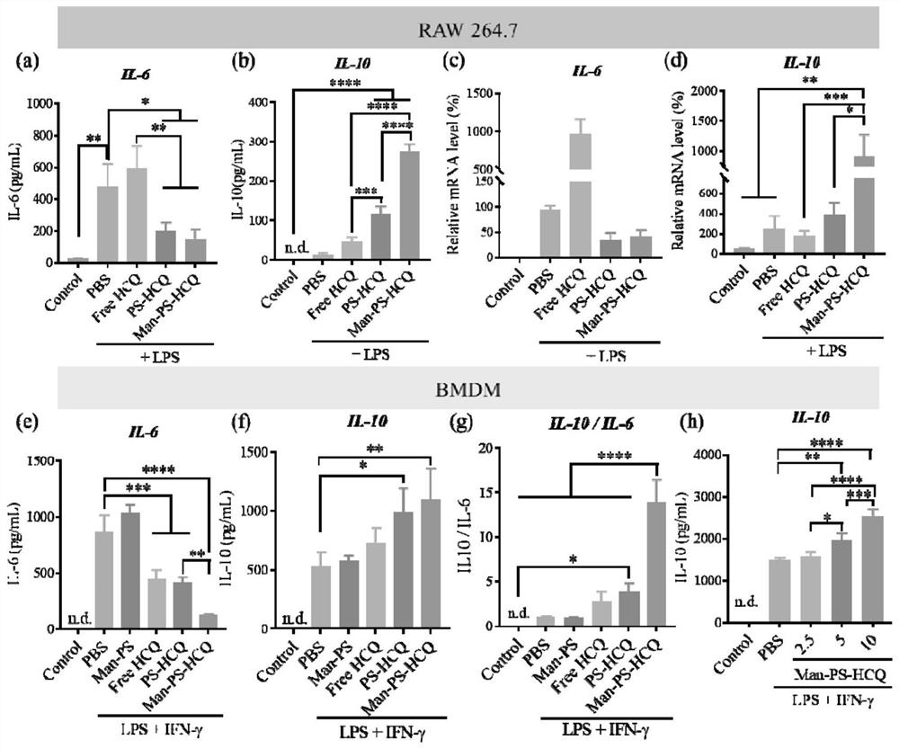 Vesicle nano-drug loaded with chloroquine compound as well as preparation method and application of vesicle nano-drug