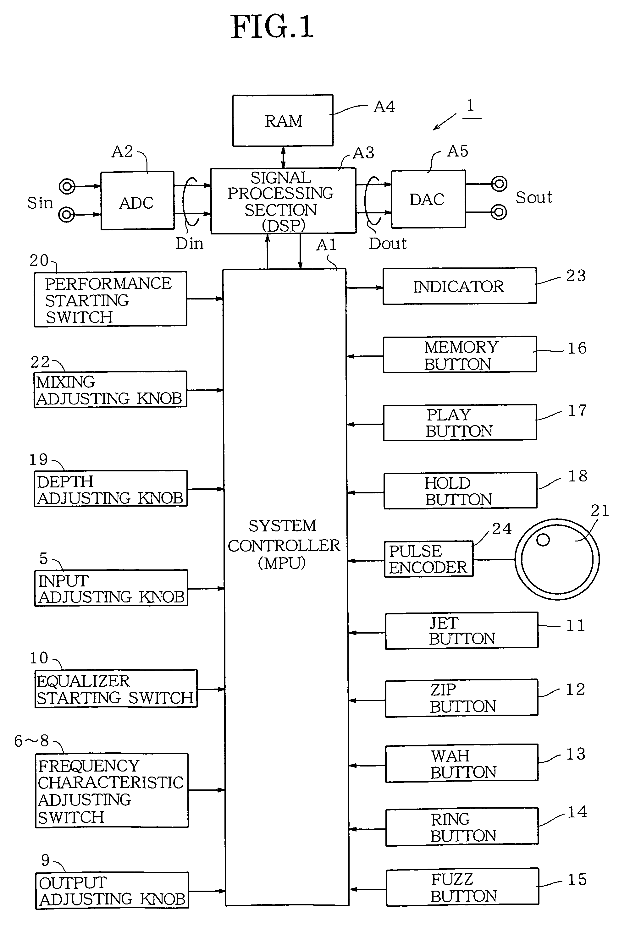 Audio signal processing apparatus