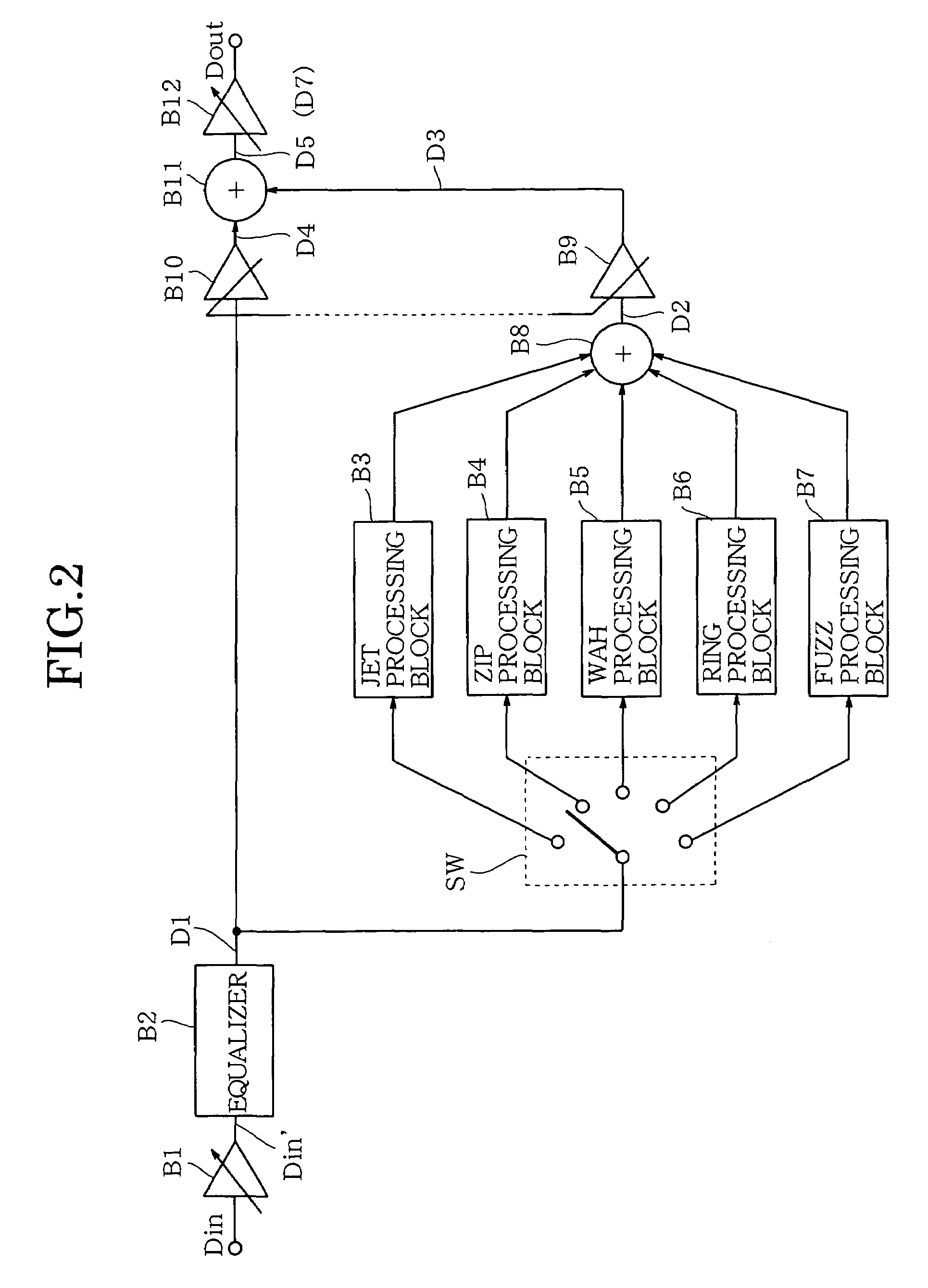 Audio signal processing apparatus