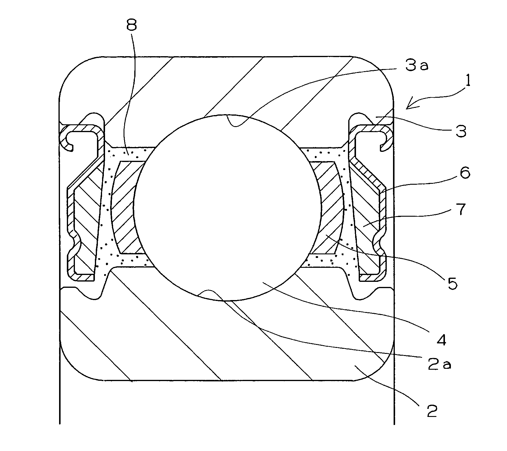 Rolling bearing and seal for rolling bearing